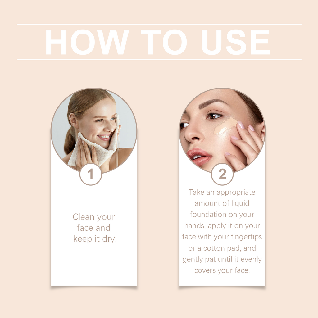 Moisturizing Concealer Foundation – Matte, Brightening & Nourishing Skin - Icon Her