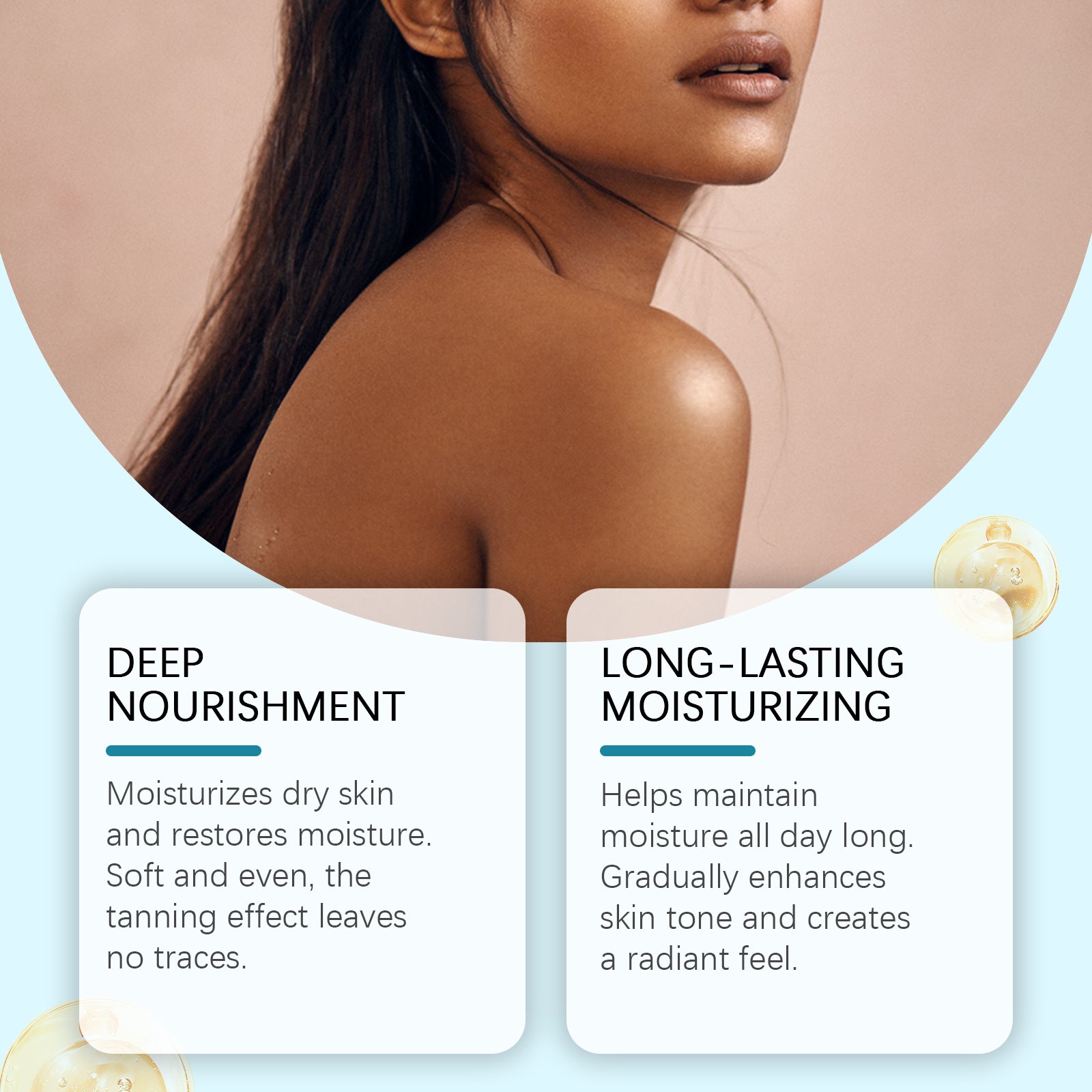 Tanning Skin Care Cream – Nourishing, Moisturizing & Sun Protection - Icon Her