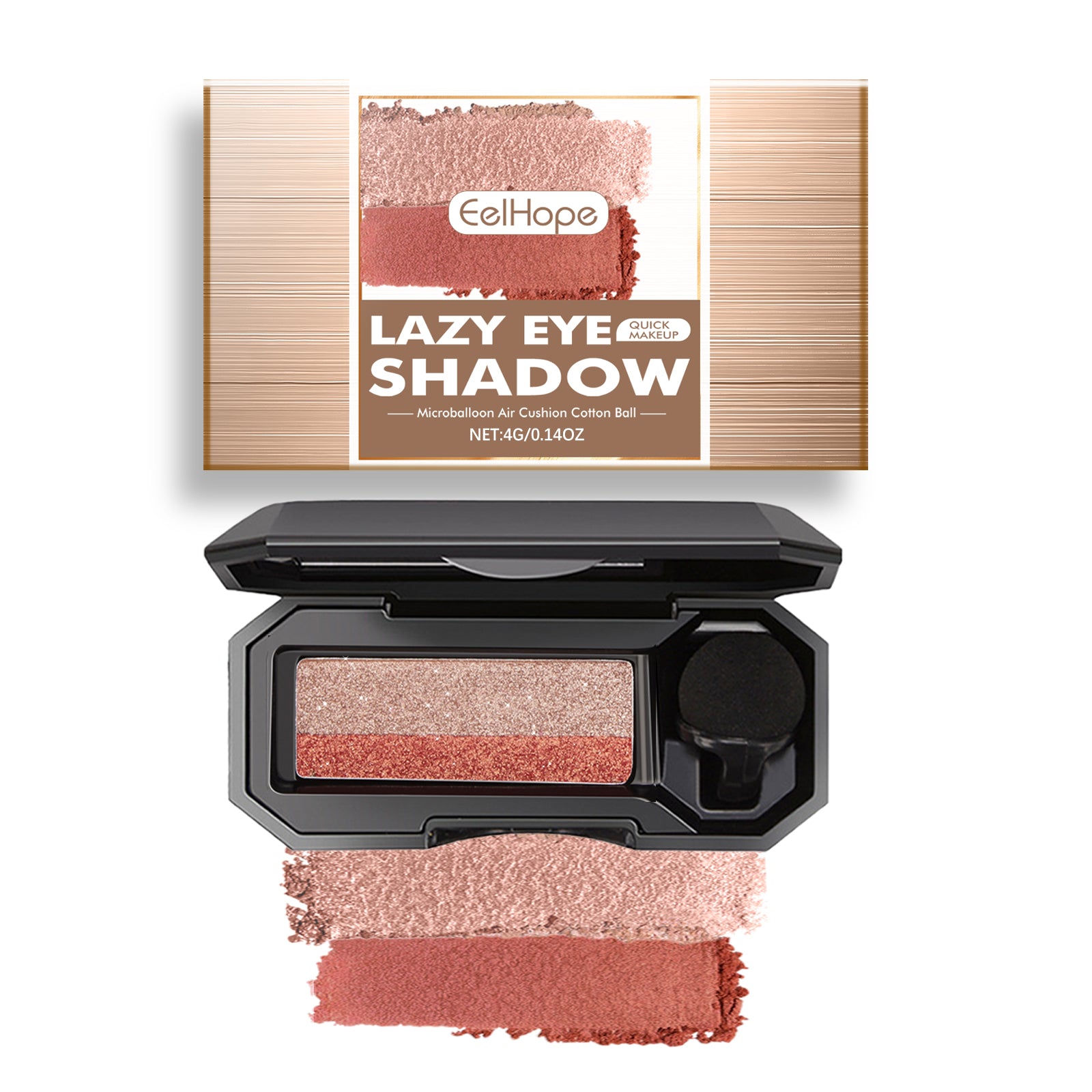 Lazy Eyeshadow – Pearlescent, Matte & Glitter Daily Makeup for Beginners - Icon Her
