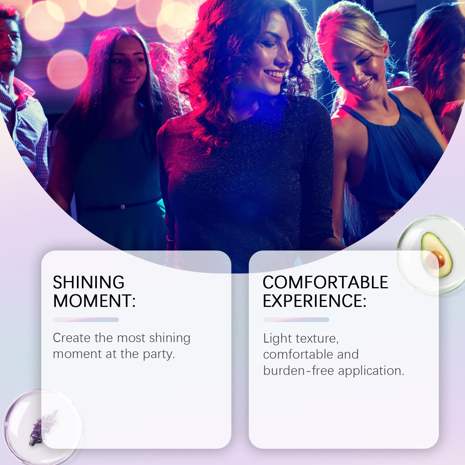 Party Body Glitter Oil – Brightening, Long-Lasting & Dance Shine Glow - Icon Her