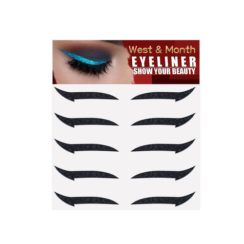 Cat Eye Effect Eyeliner Stickers – Party & Nightclub Stage Eye Patch Makeup - Icon Her