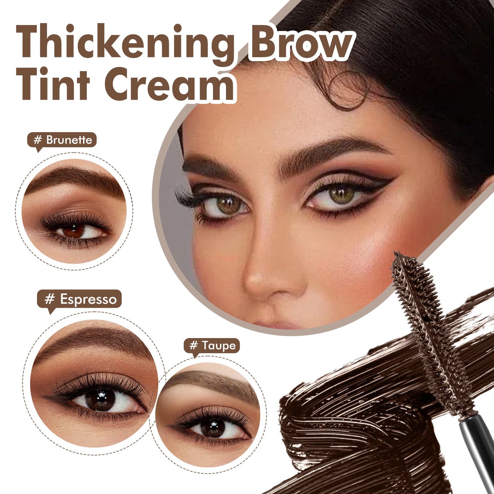 Fiber Brow Dye – Natural, Waterproof & 3D Eyebrow Color Makeup - Icon Her