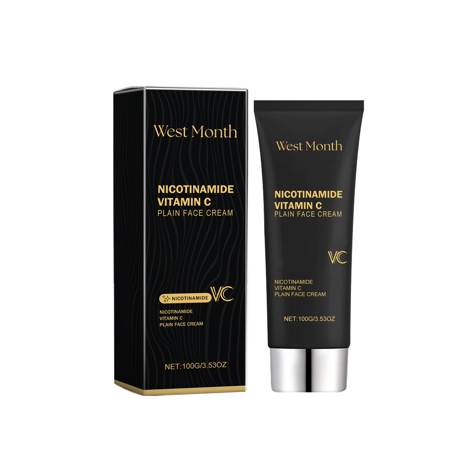 Vitamin C Plain Face Cream – Brightening, Toning & Natural Concealer - Icon Her