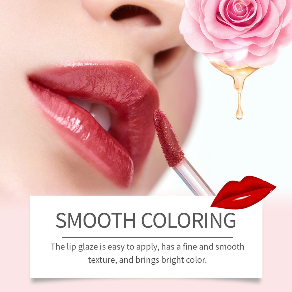 2-in-1 Lip Liner & Lip Glaze Pen – Mirror Gloss & Long-Lasting Color - Icon Her