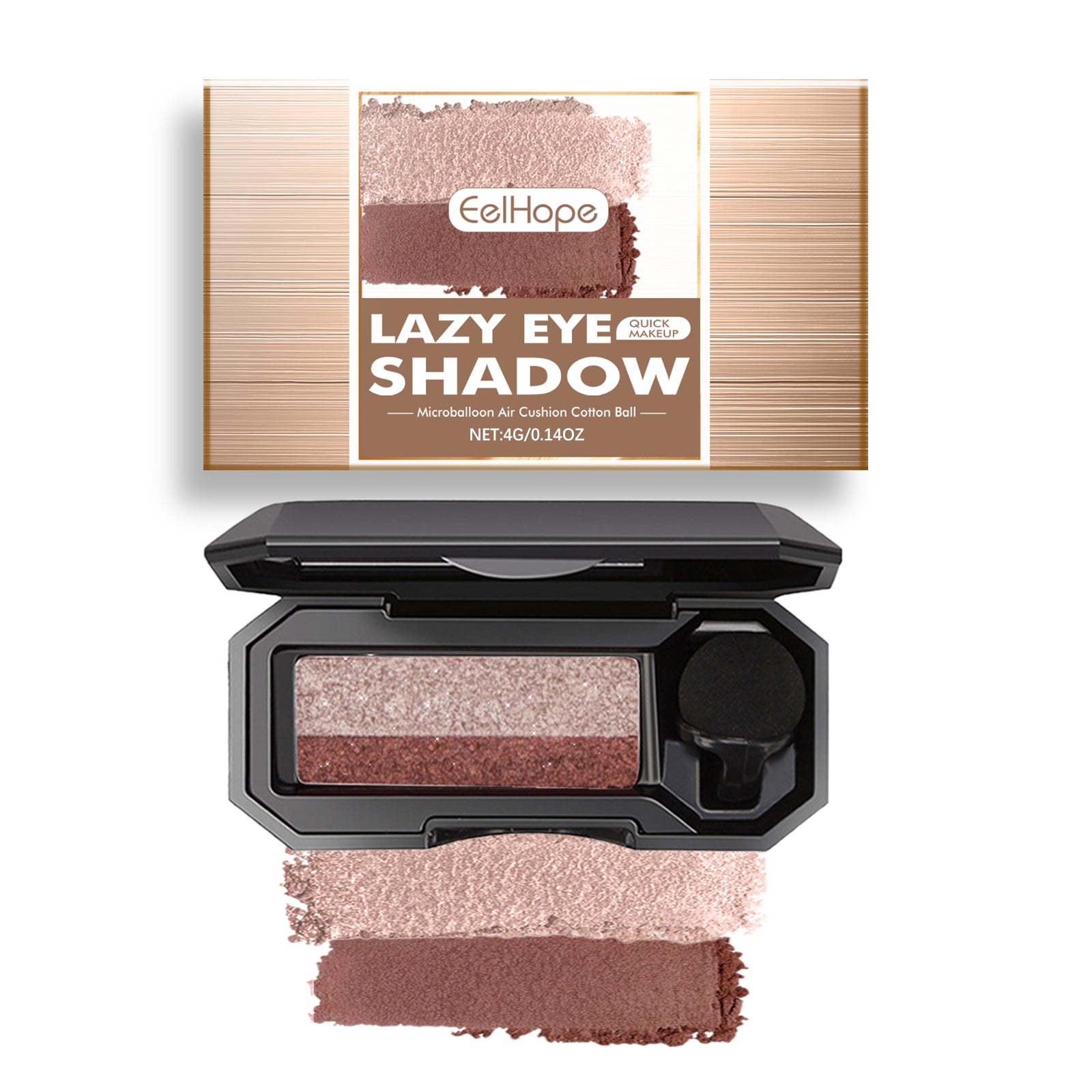 Lazy Eyeshadow – Pearlescent, Matte & Glitter Daily Makeup for Beginners - Icon Her
