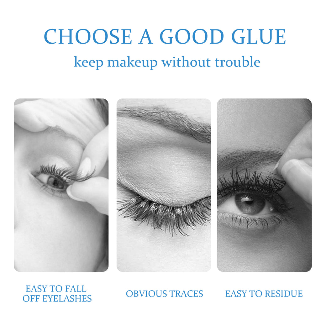 False Eyelash Glue – Lightweight, Self-Adhesive & Gentle Non-Irritating - Icon Her