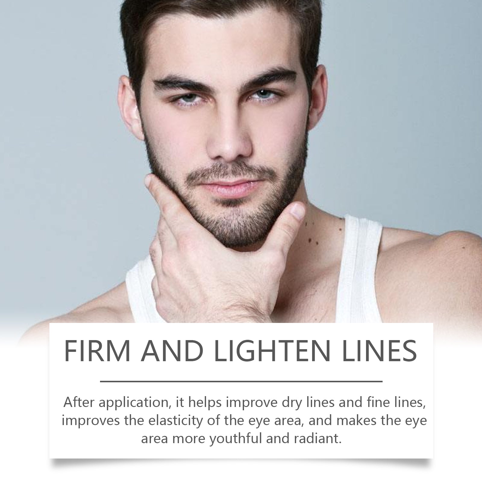 Men's Firming Eye Cream – Hydrating, Elastic & Moisturizing Eye Care - Icon Her