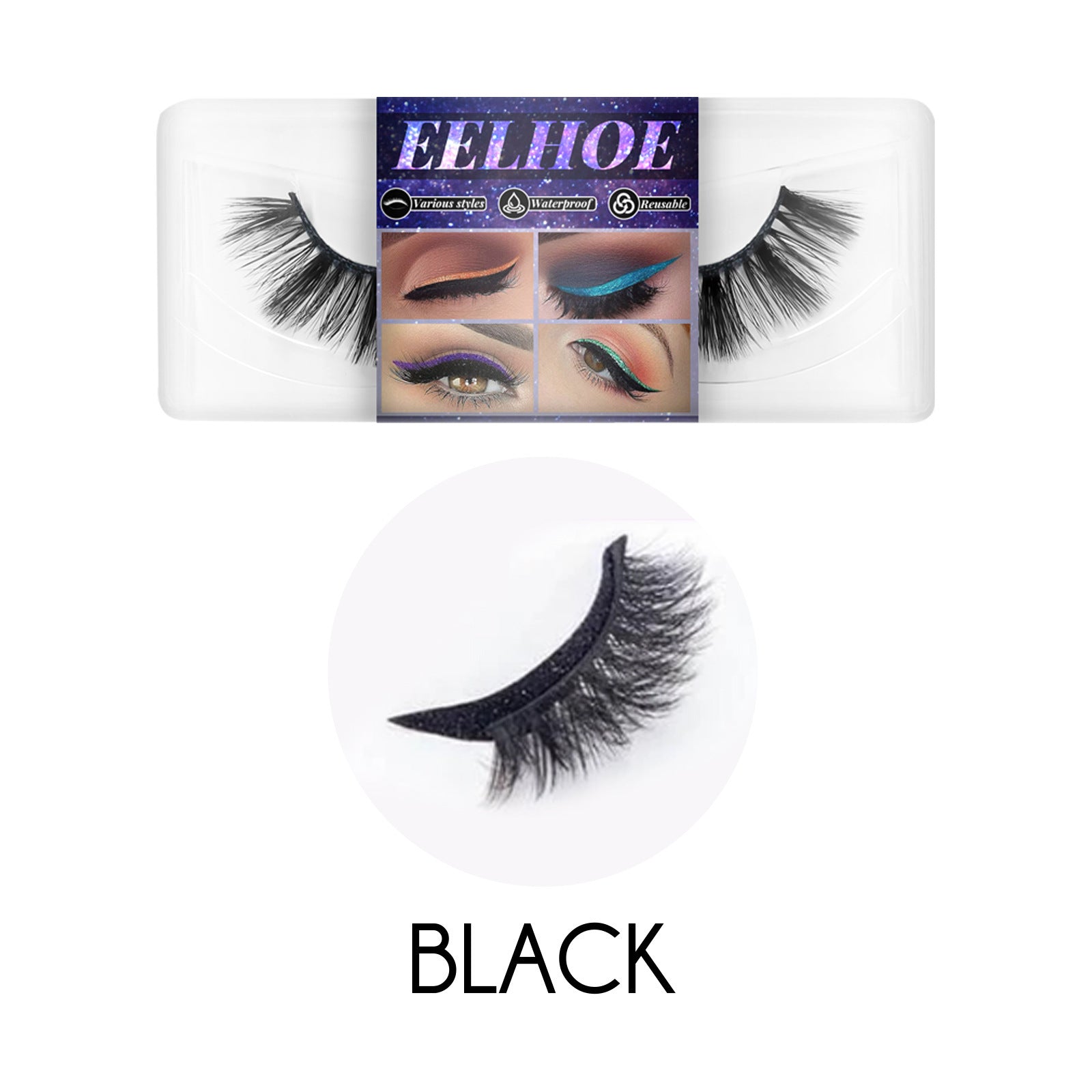 Self-Adhesive Eyeliner & False Lash Stickers – 3D European Style Eye Makeup - Icon Her