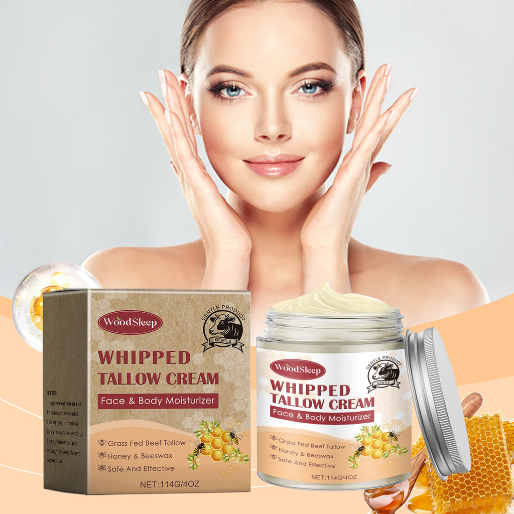 Tallow & Honey Skin Cream - Gently Moisturizing, Hydrating & Firming Face Care - Icon Her