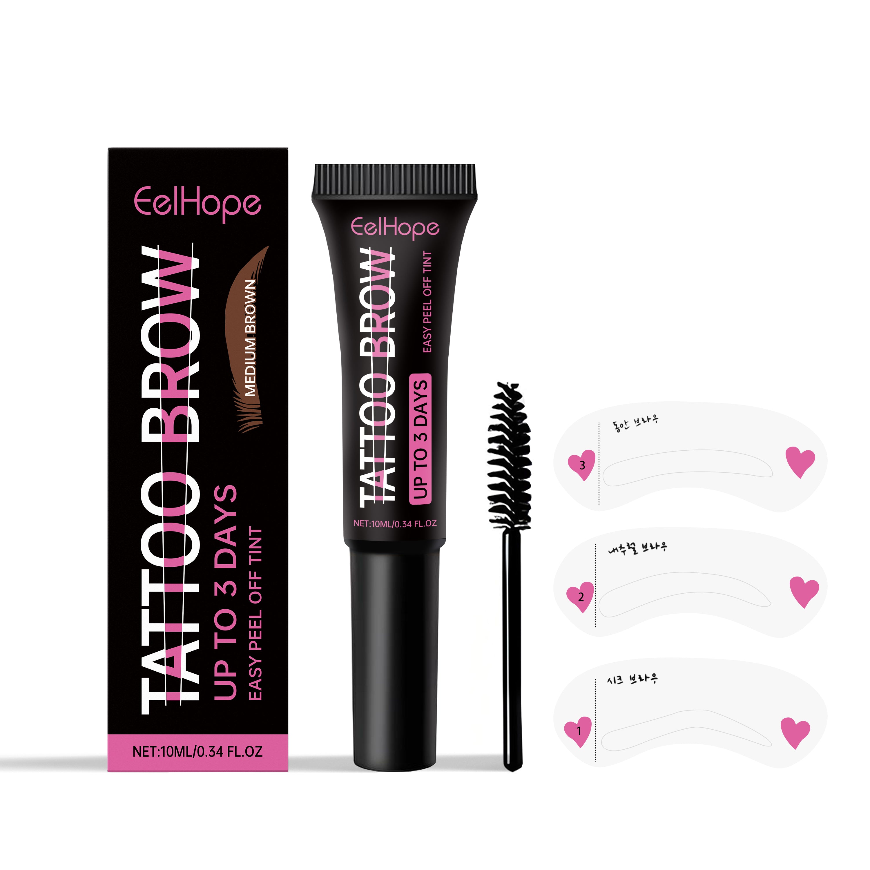 Long-Lasting Eyebrow Gel - Shaping & Tinting Brow Gel - Icon Her