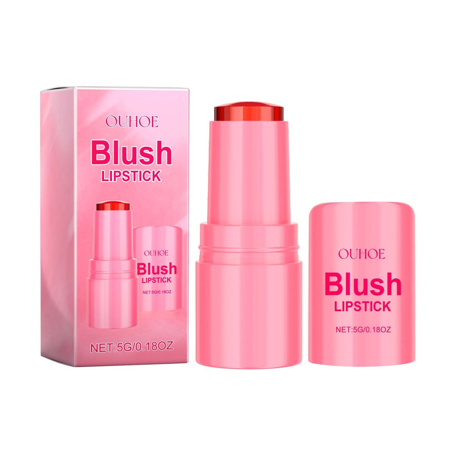 Natural Nude Blush & Lip Gloss Stick - Multi-Use Light Tint - Icon Her