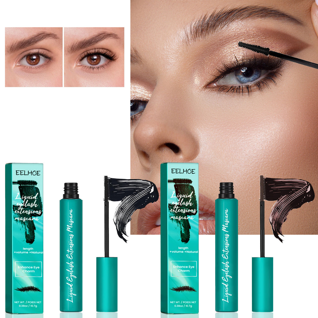 Black Curling Mascara - Slim Lengthening & Waterproof Volume - Icon Her