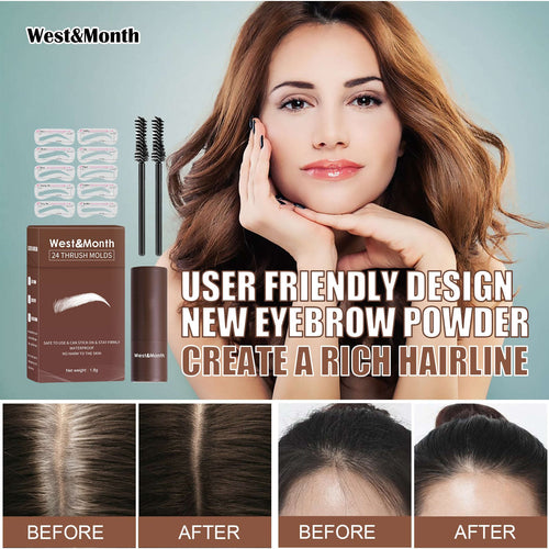 24 Eyebrow Stencils – Waterproof, Sweat-Resistant & Lazy Brow Set - Icon Her