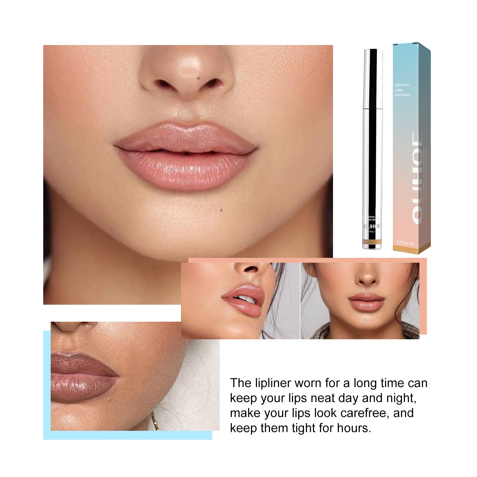 Peel-Off Lip Liner – Plumping, Long-Lasting & No Smudge Lip Contour - Icon Her