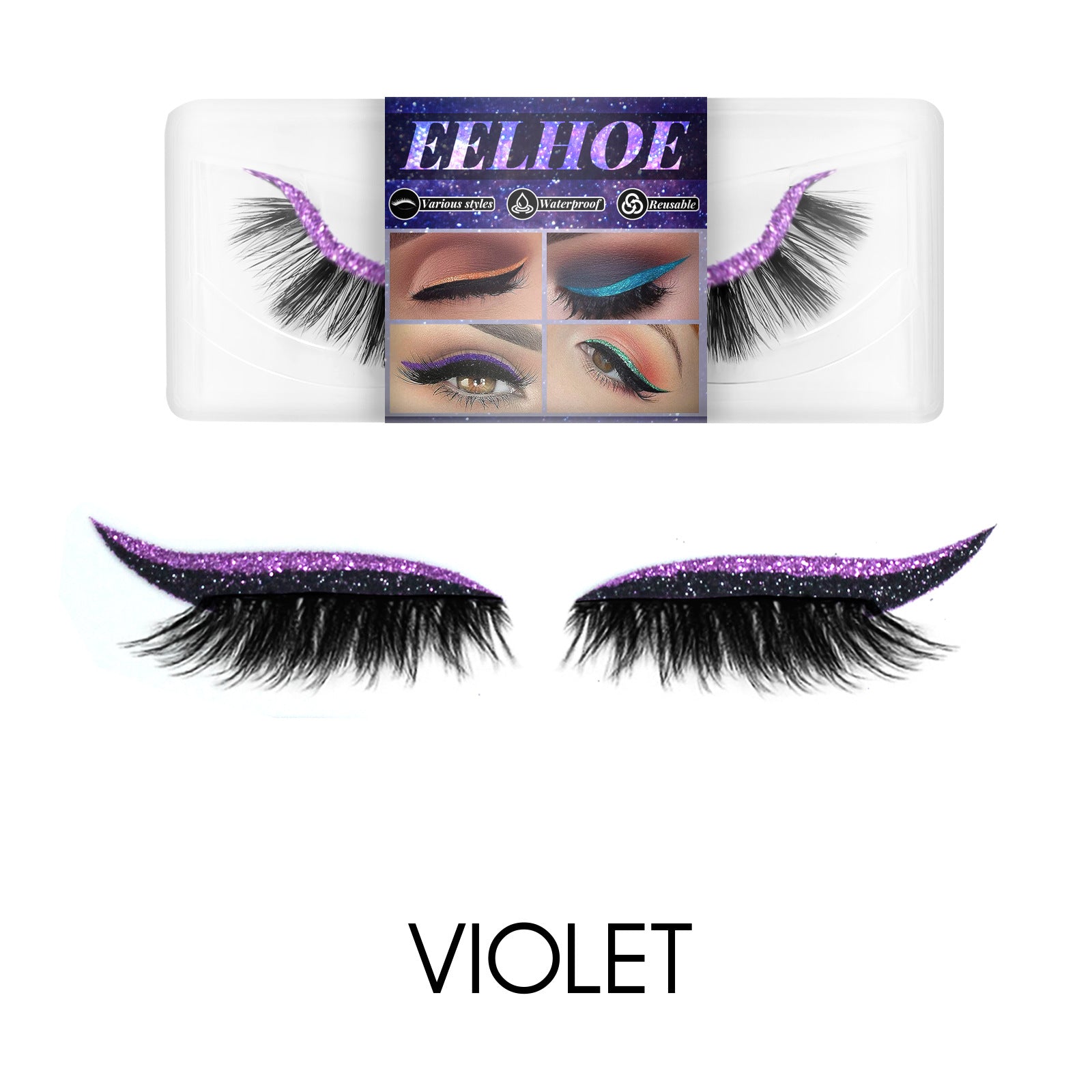Self-Adhesive Eyeliner & False Lash Stickers – 3D European Style Eye Makeup - Icon Her