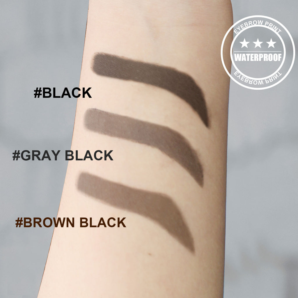 Eyebrow & Hairline Stamp (Grey) – Natural, Lazy & Quick Brow Makeup - Icon Her