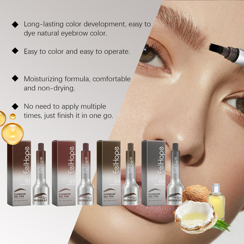 Air Cushion Eyebrow Cream – Natural, Long-Lasting & No Smudge 3D Brows - Icon Her