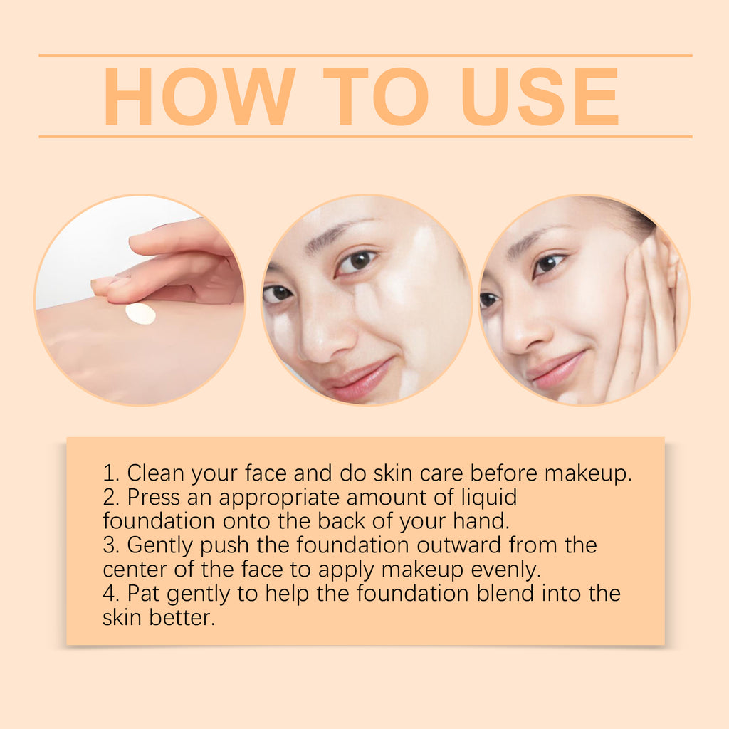 Color Changing Liquid Foundation - Hydrating & Color-Adapting Natural Concealer - Icon Her