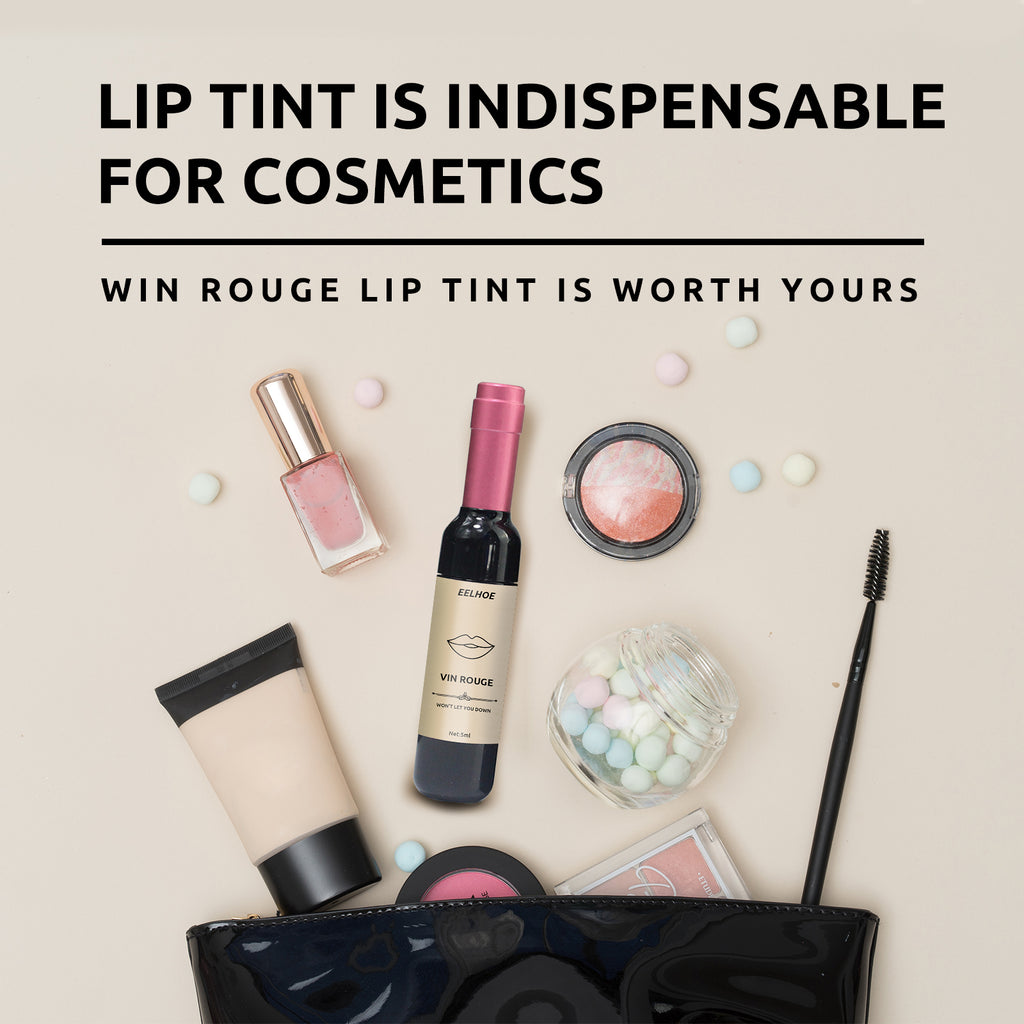 Wine Lip Tint – Waterproof, Non-Fading & Moisturizing Lip Glaze - Icon Her