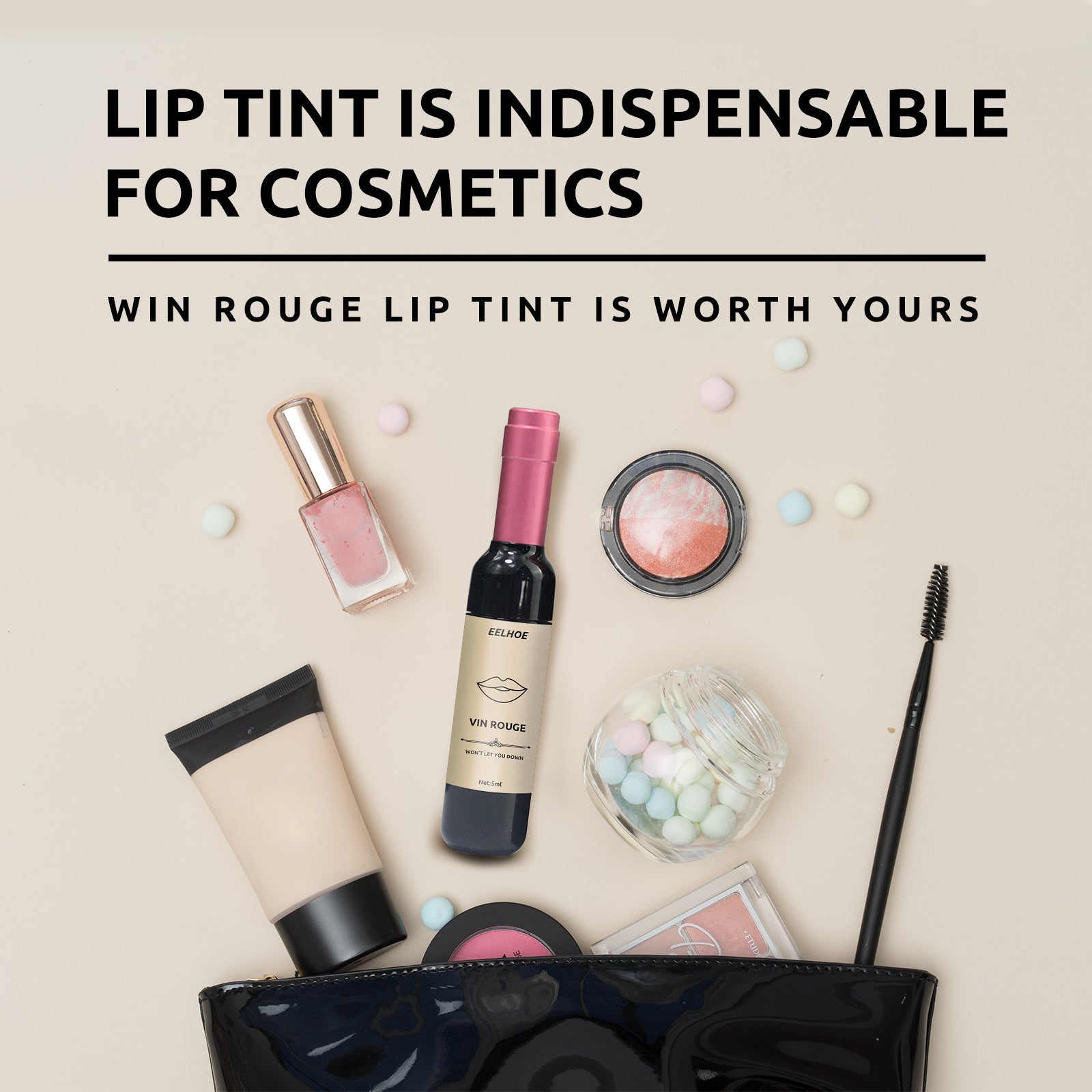 Wine Lip Tint – Waterproof, Non-Fading & Moisturizing Lip Glaze - Icon Her