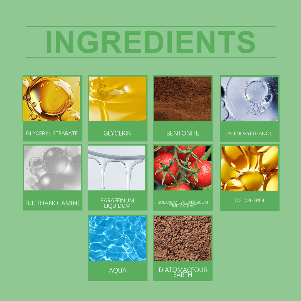 Green Tomato Clay Mask – Hydrating, Firming & Pore Purifying Facial - Icon Her