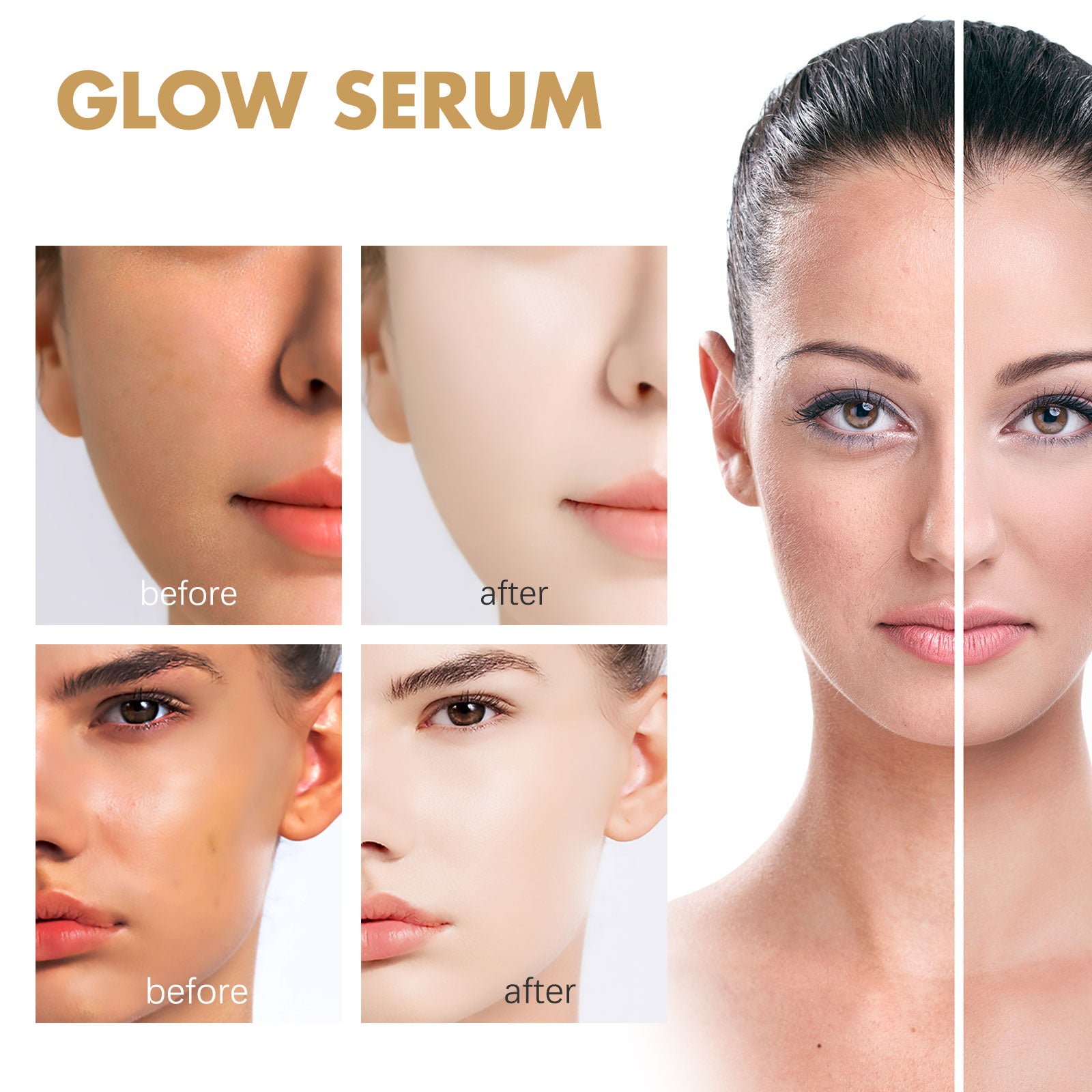 Propolis & Niacinamide Glow Serum - Dark Spot Fading & Radiance Serum - Icon Her