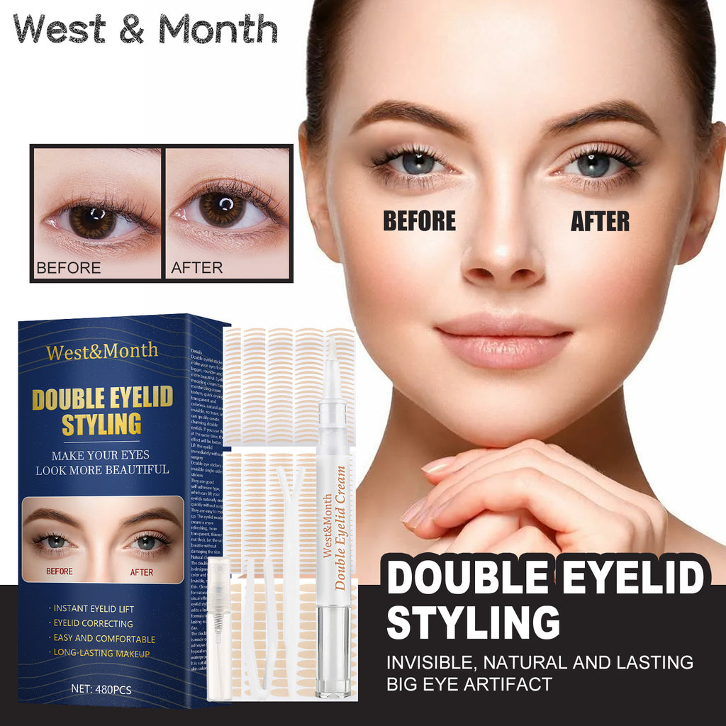 Double Eyelid Lace Tape – Invisible, Glue-Free & Water-Activated Styling - Icon Her