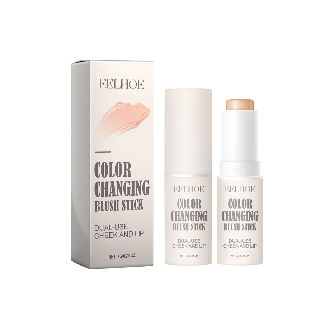 Color-Changing Blush Stick – Natural Contouring, Lip & Cheek Makeup - Icon Her