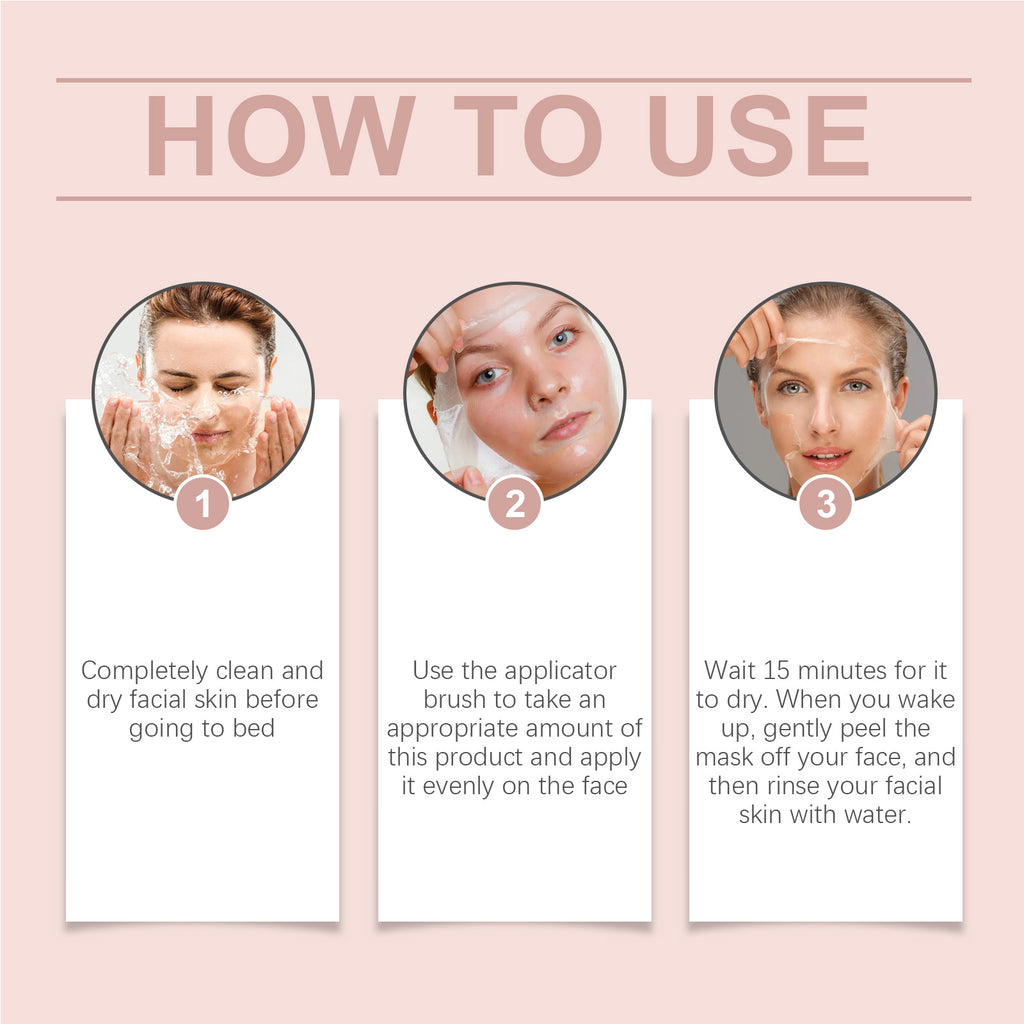 Collagen Peel-Off Mask – Moisturizing, Nourishing & Pore Cleansing - Icon Her