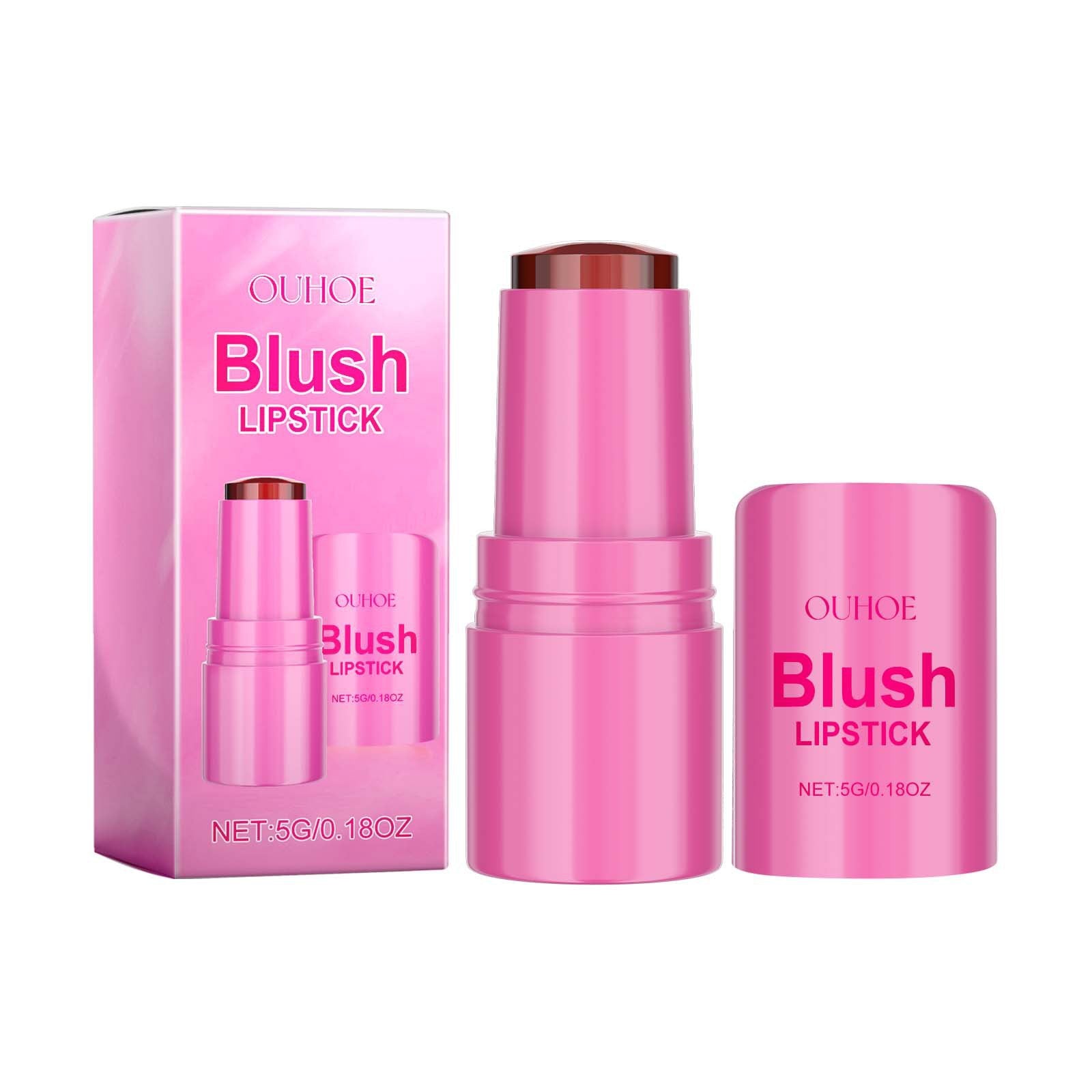 Natural Nude Blush & Lip Gloss Stick - Multi-Use Light Tint - Icon Her