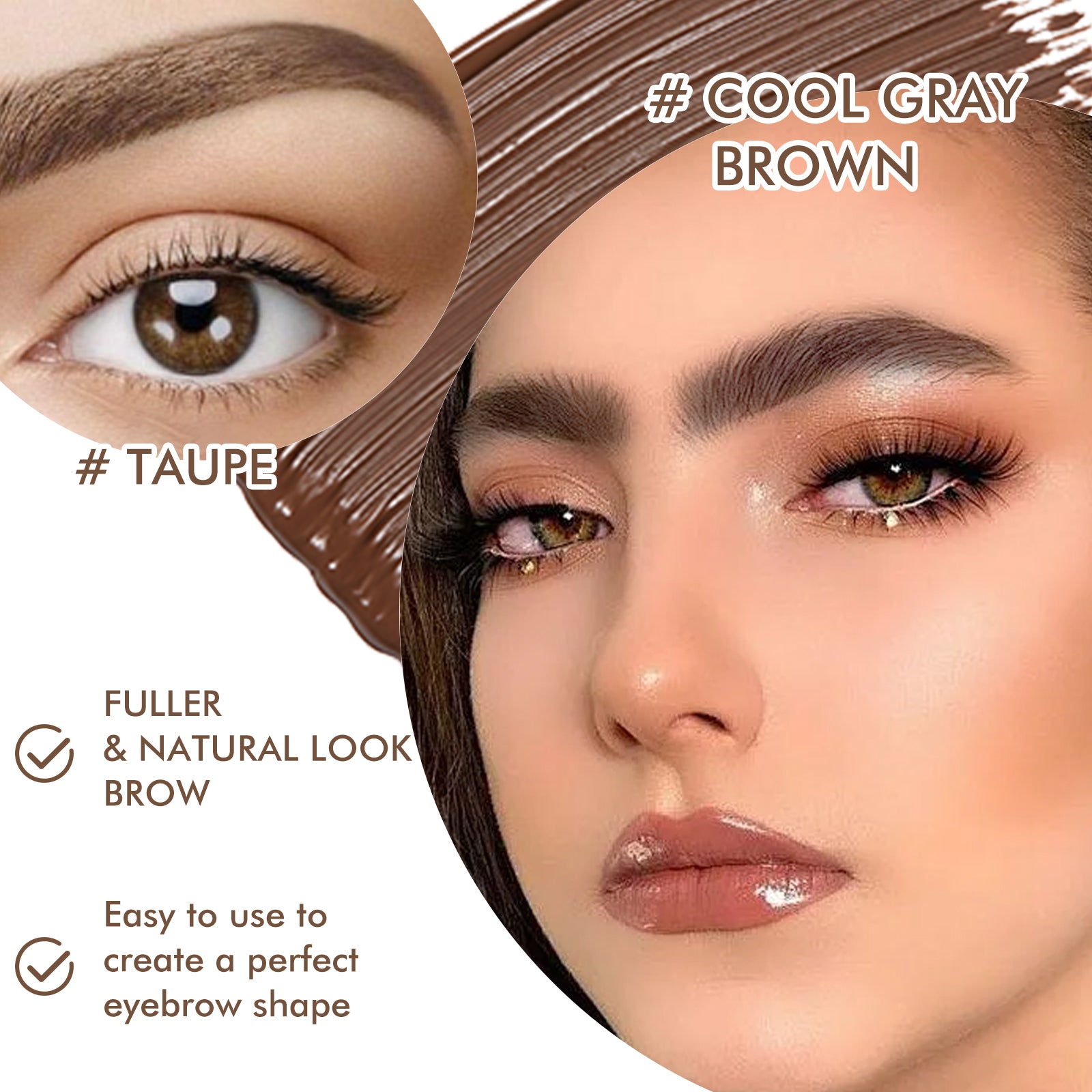 Fiber Brow Dye – Natural, Waterproof & 3D Eyebrow Color Makeup - Icon Her