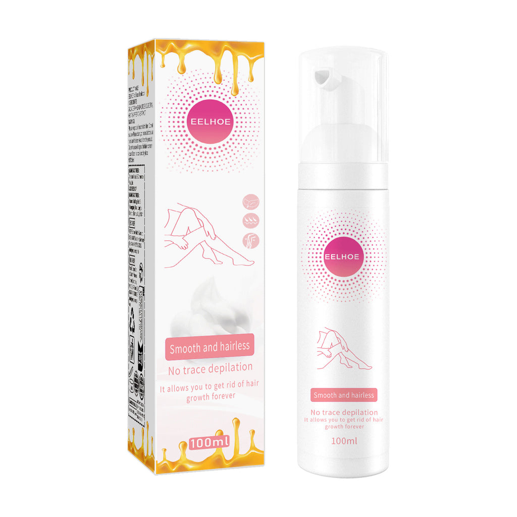 Honey Mousse Hair Removal Spray – Gentle, Full Body & Skin-Friendly Foam - Icon Her