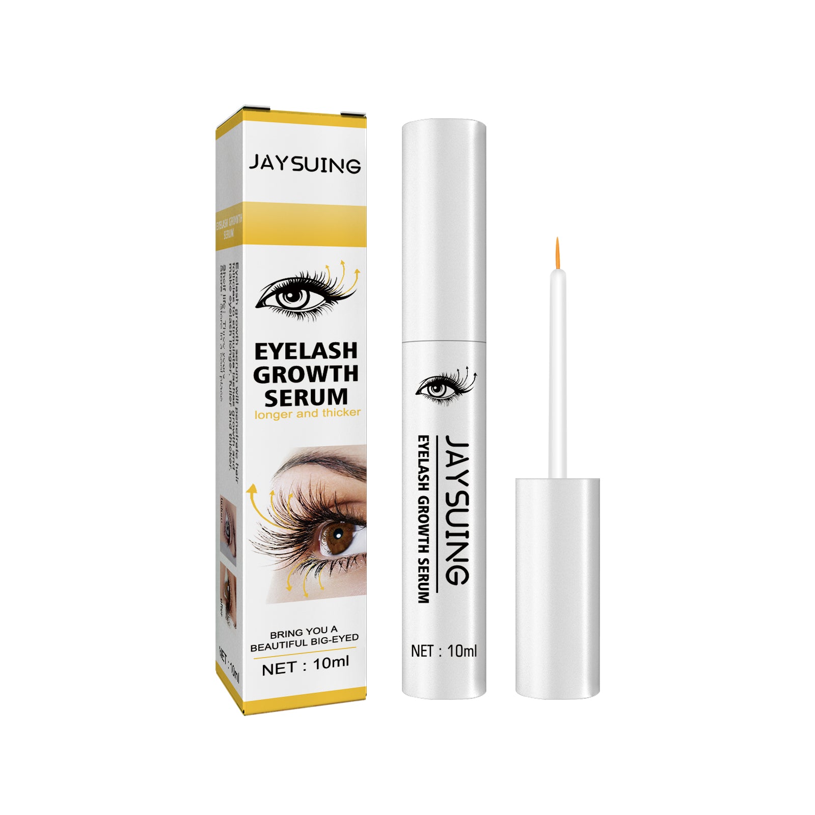 Natural Curl Lash Growth Serum – Moisturizing, Beautiful & Long-Lasting Lash Liquid - Icon Her