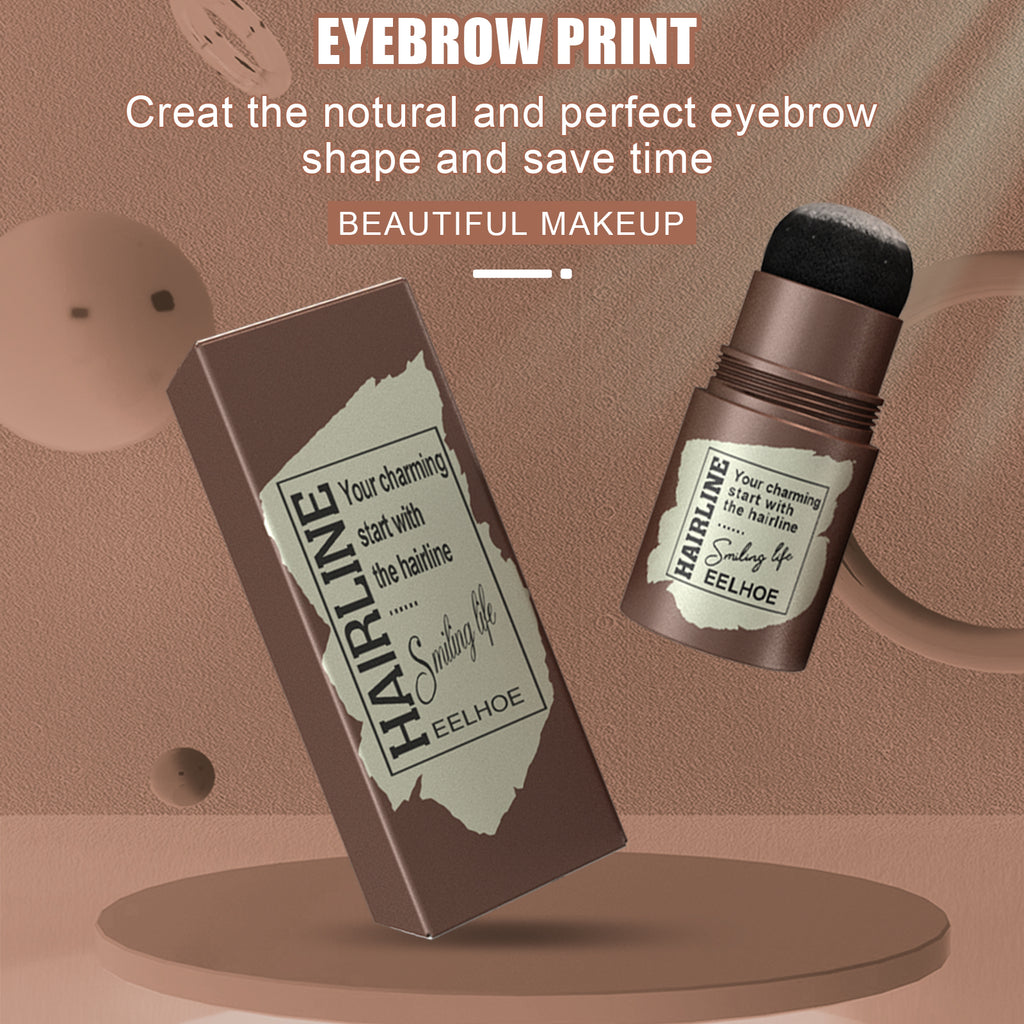 Eyebrow & Hairline Stamp (Black) – Natural, Lazy & Quick Brow Makeup - Icon Her