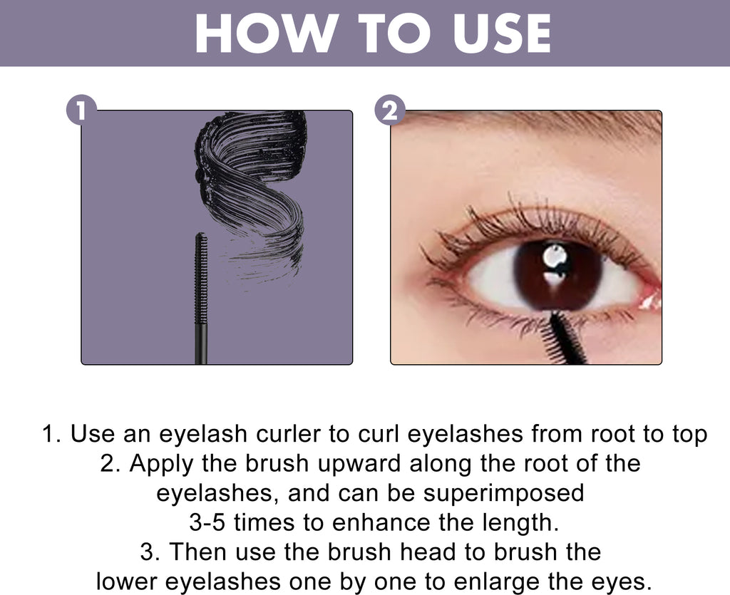 Curling Mascara – Natural, Slim, Dense & Perfect Lash Styling - Icon Her
