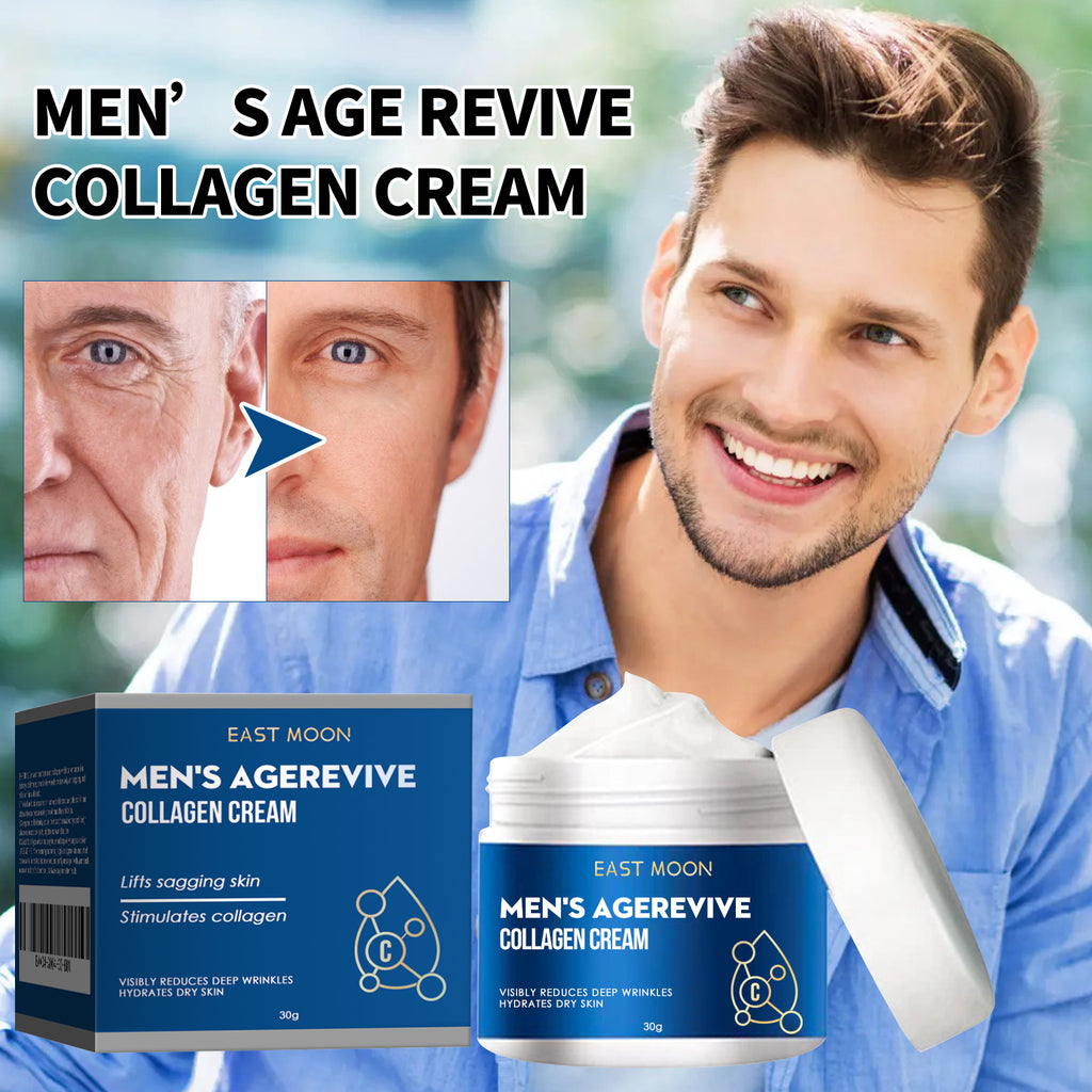 Men's Collagen Anti-Wrinkle Cream - Tightening & Firming Daily Moisturizer - Icon Her