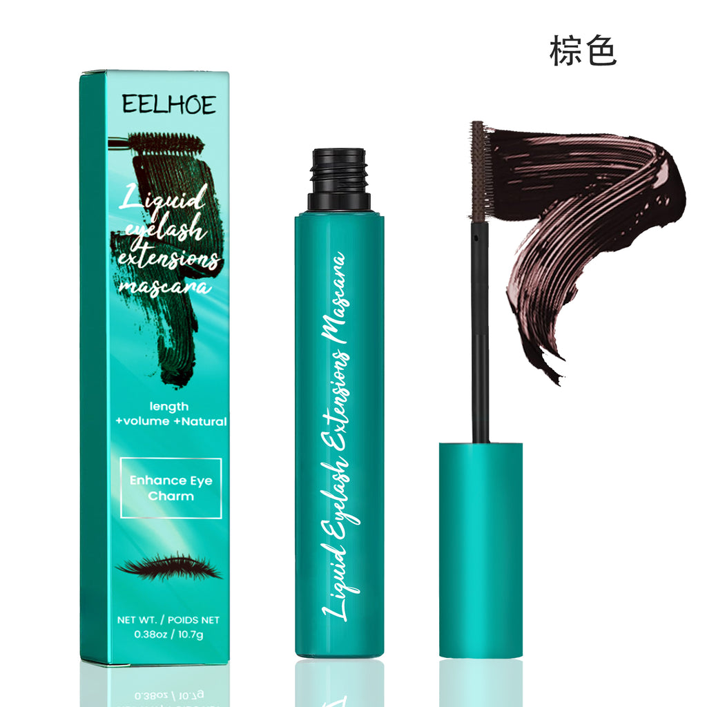 Brown Curling Mascara - Slim Lengthening & Waterproof Volume - Icon Her