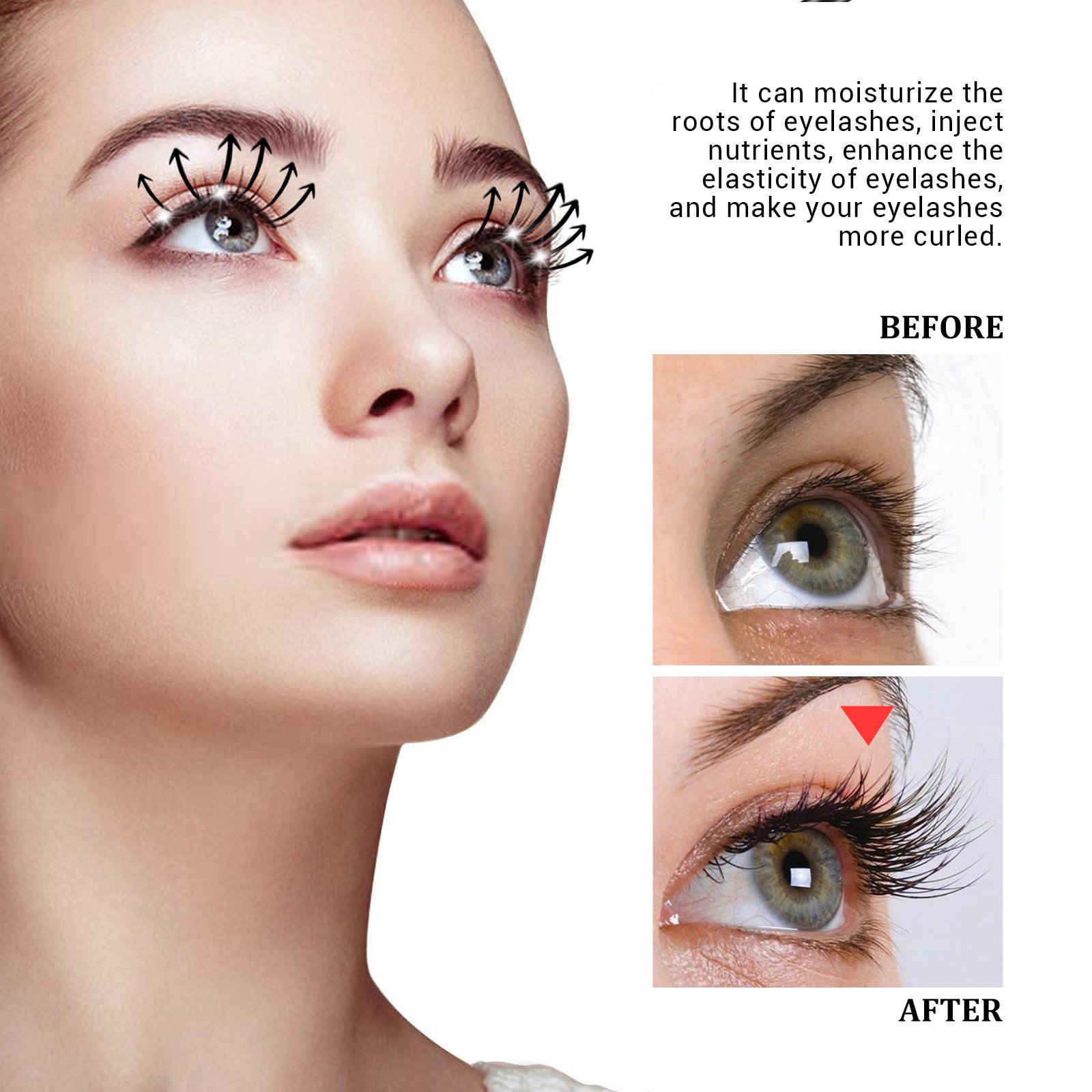 Lash Boost Serum – Black, Thick, Curling & Natural Eyelash Growth - Icon Her