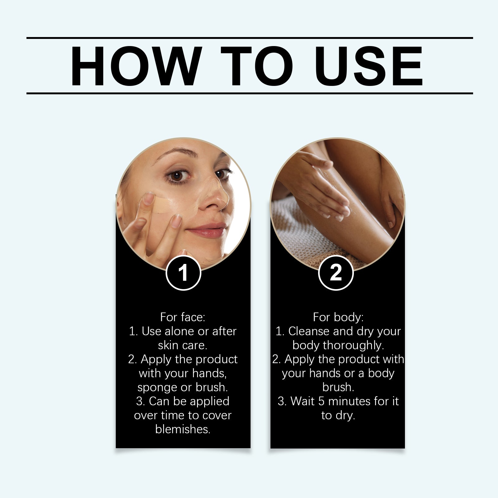 Skin Tone Concealer - Lightweight Hydrating Blemish Cover - Icon Her