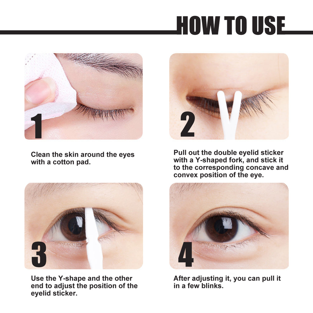 Double Eyelid Lace Tape – Invisible, Glue-Free & Water-Activated Styling - Icon Her
