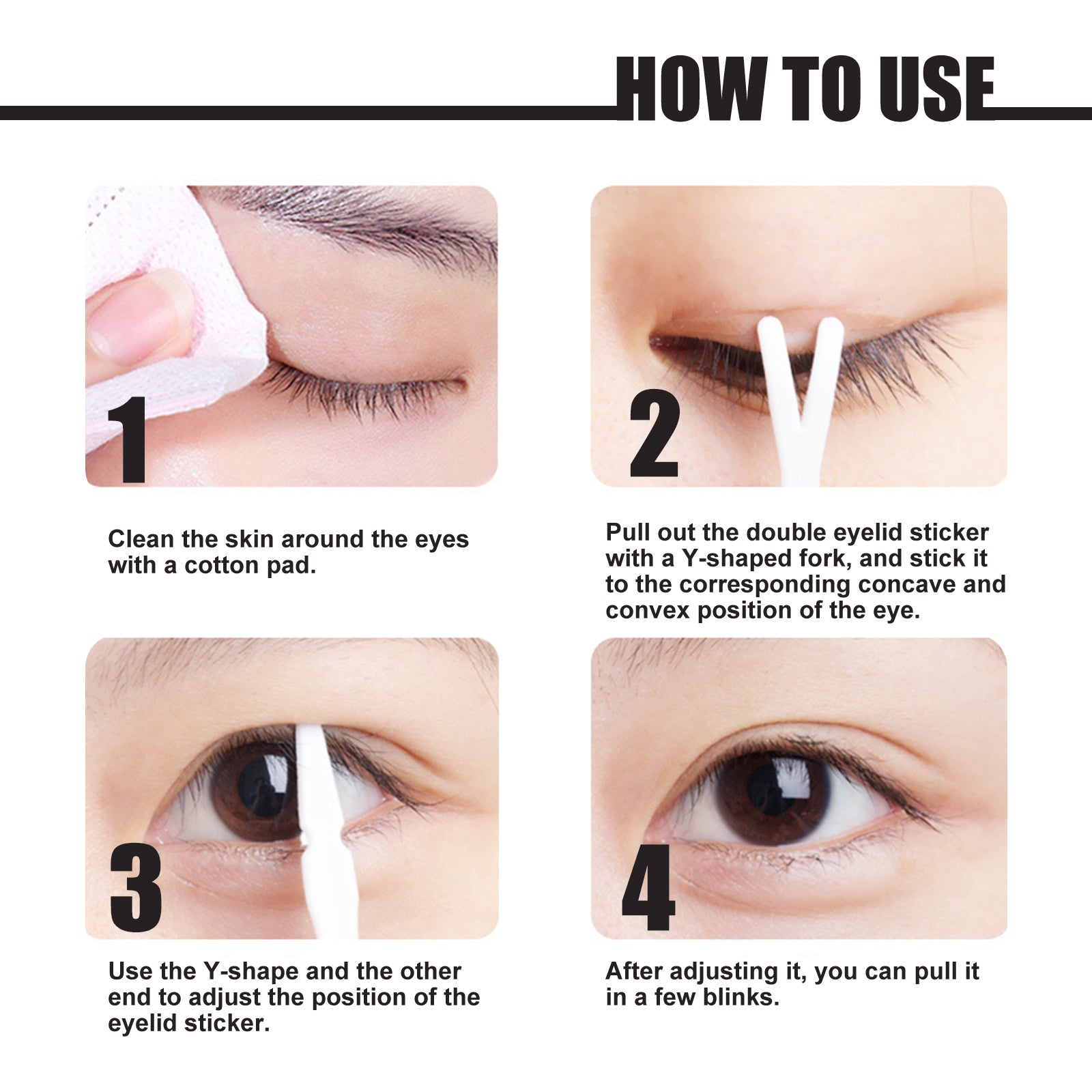 Double Eyelid Lace Tape – Invisible, Glue-Free & Water-Activated Styling - Icon Her
