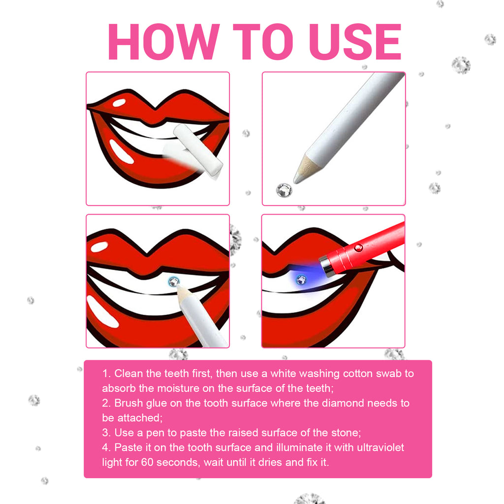 Tooth Gem Kit – Urban Style DIY Dental Jewelry Set - Icon Her