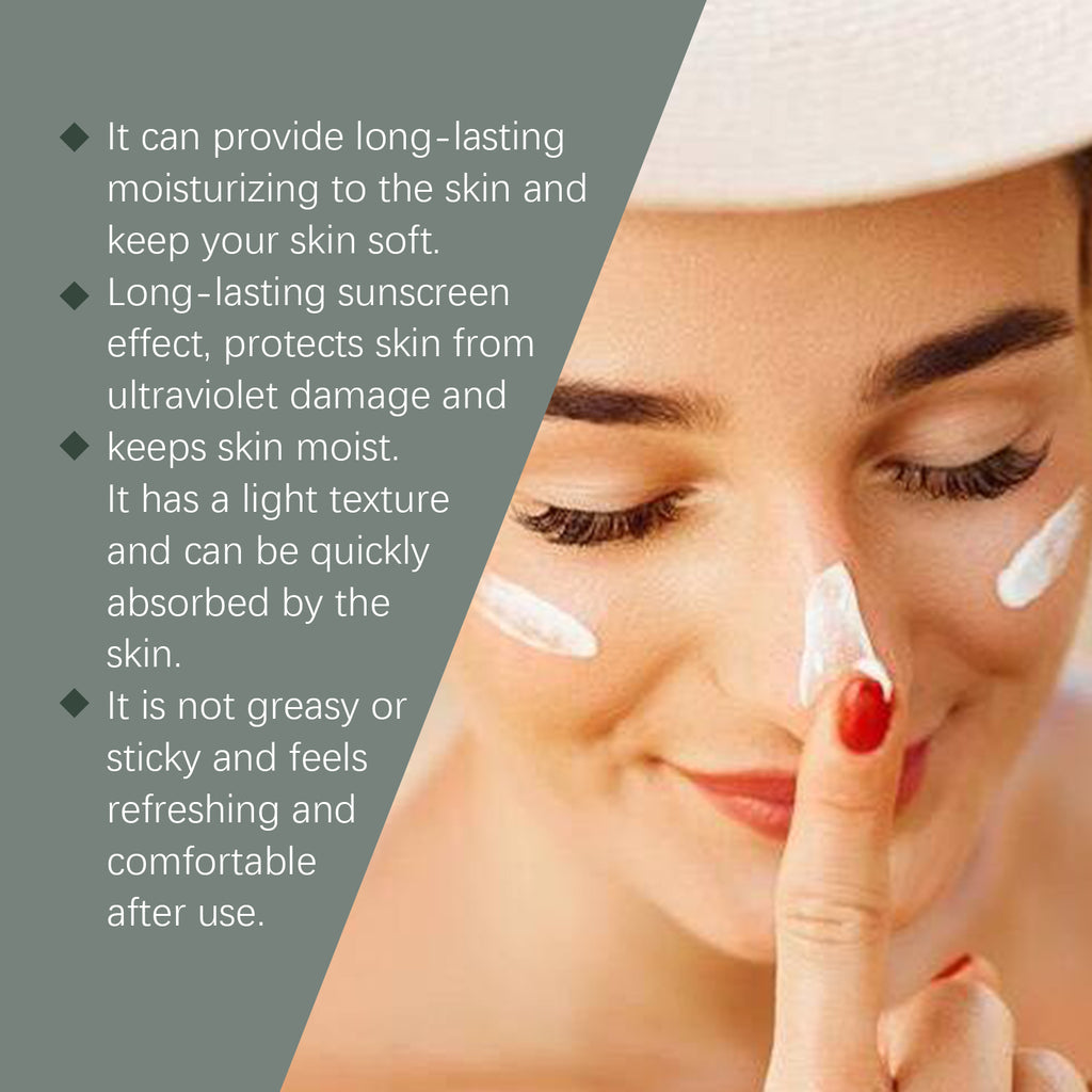 Moisturizing & Protective SPF 50 Sunscreen Cream - Double-Action All-Day Hydration Cream - Icon Her
