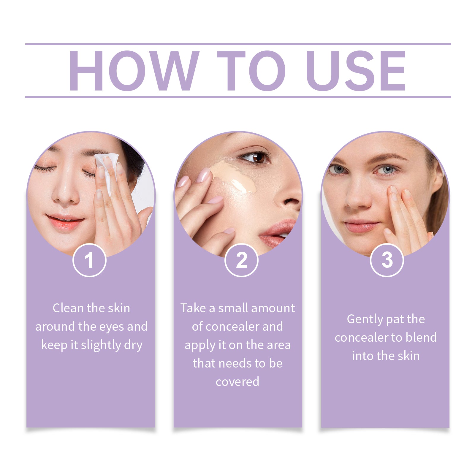 Long-Lasting Moisturizing Concealer – Waterproof, Sweat-Resistant & Natural - Icon Her