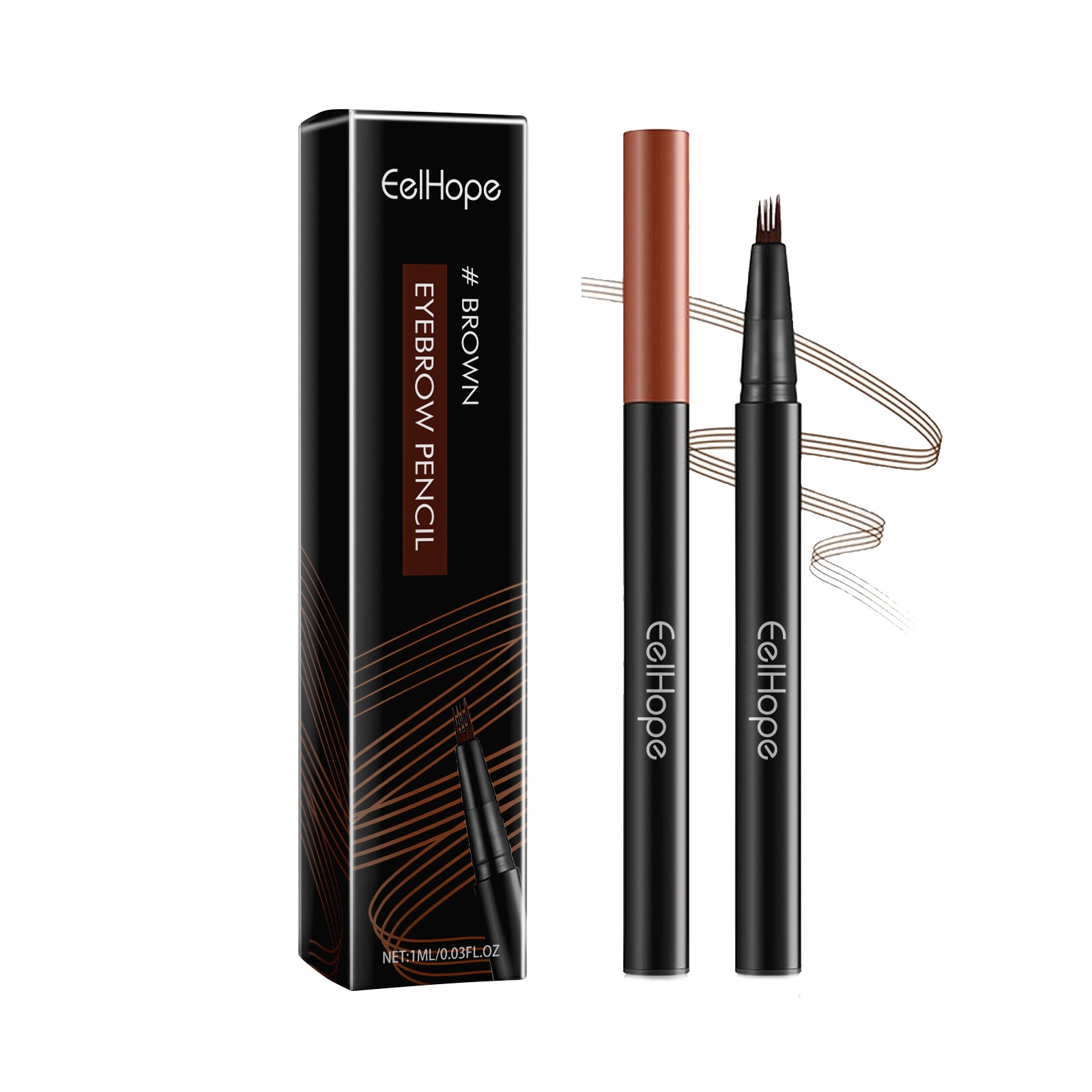 4-Claw Eyebrow Pencil – Natural Shaping, Non-Smudge & Easy to Use - Icon Her