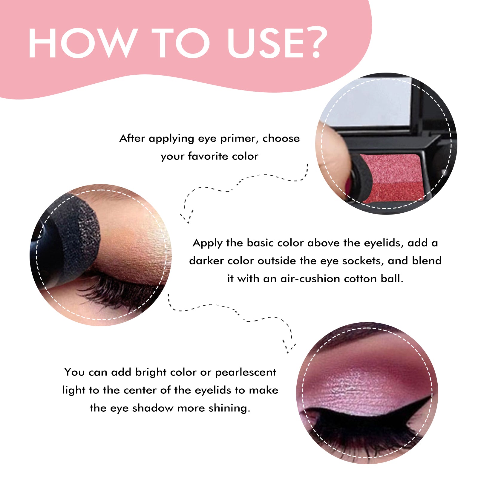 Lazy Eyeshadow – Pearlescent, Matte & Glitter Daily Makeup for Beginners - Icon Her
