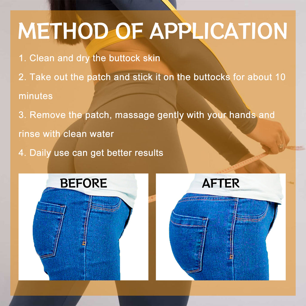 Collagen Butt Lift & Firming Patch - Contour-Smoothing & Elasticity-Boosting Body Patches - Icon Her