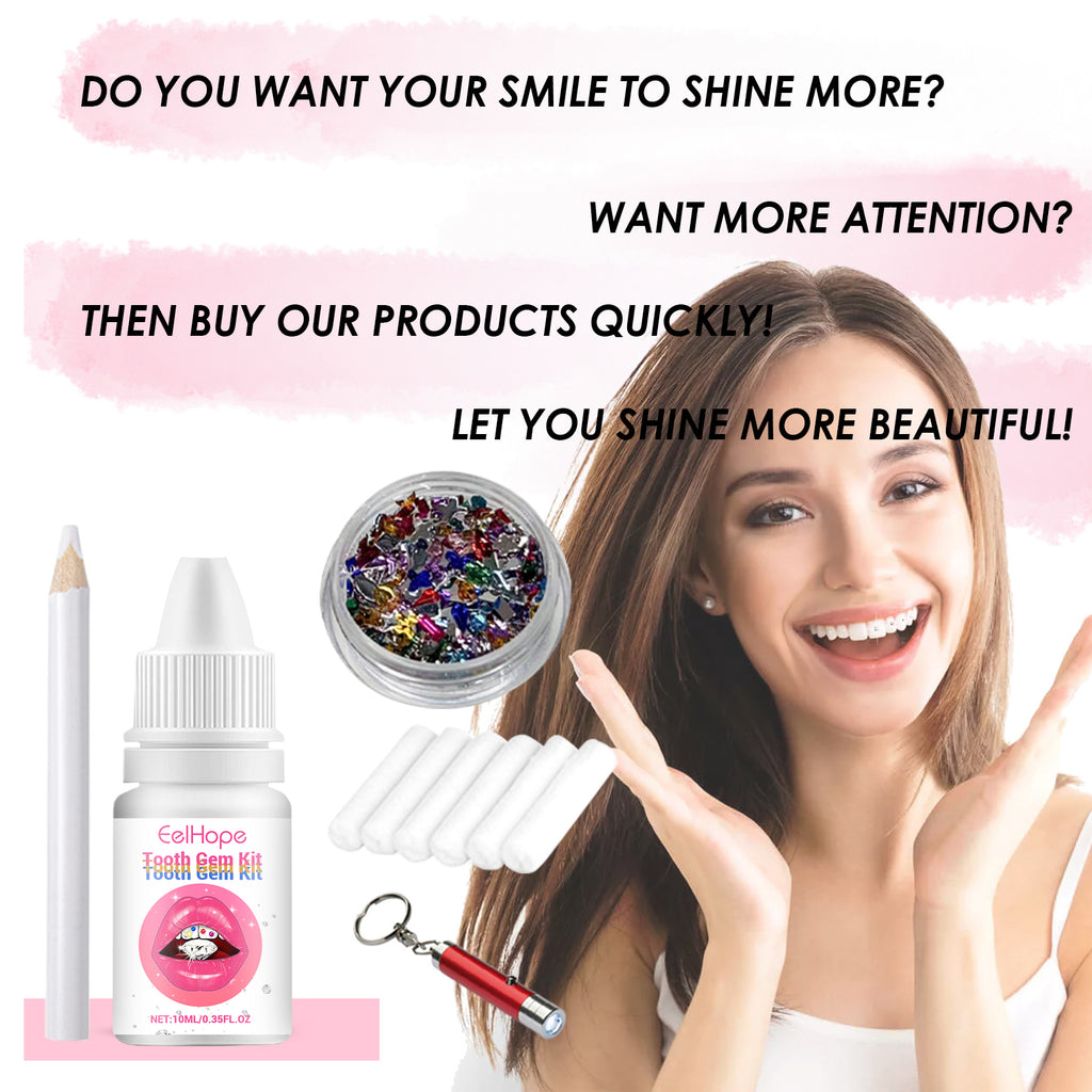 Tooth Gem Kit – Urban Style DIY Dental Jewelry Set - Icon Her