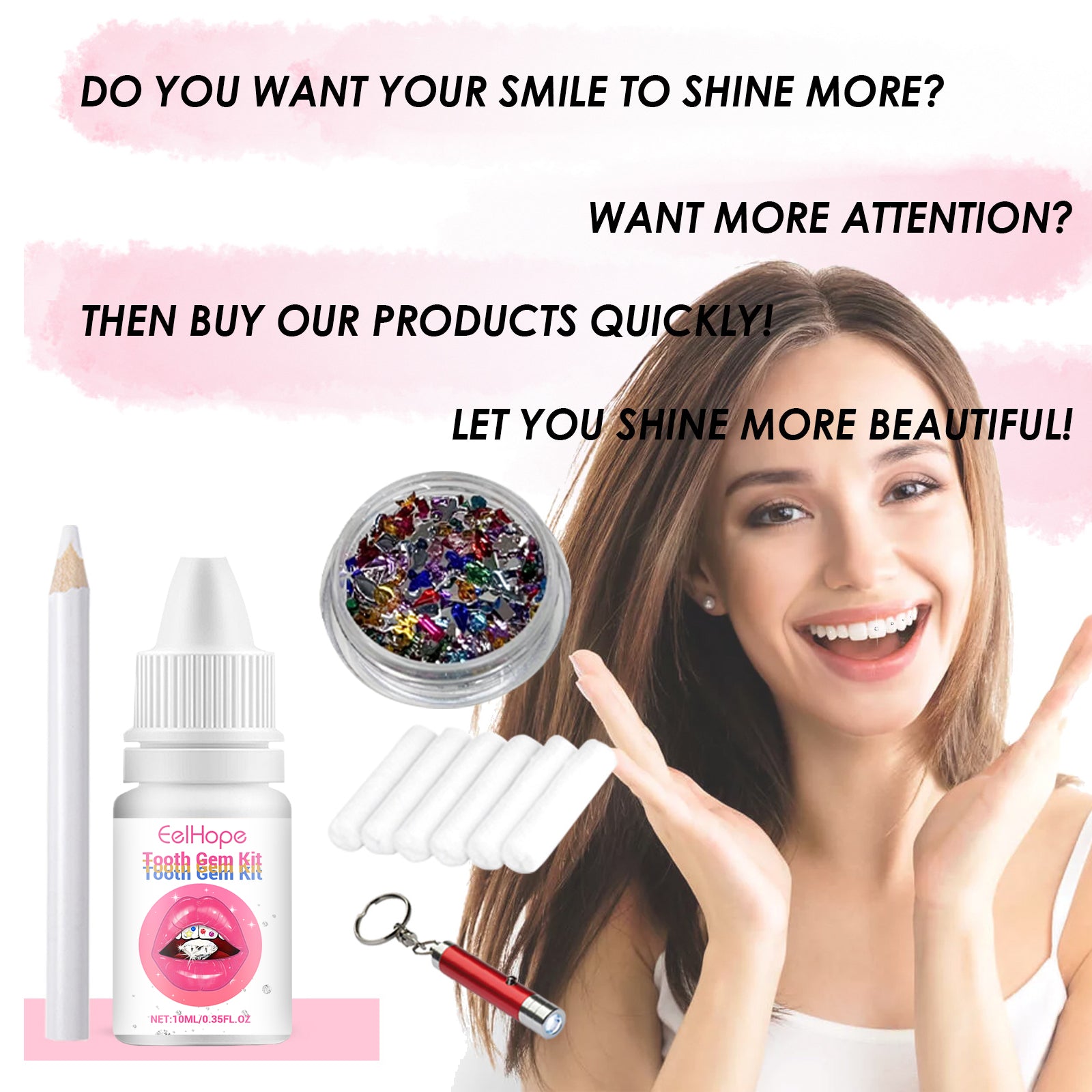 Tooth Gem Kit – Urban Style DIY Dental Jewelry Set - Icon Her