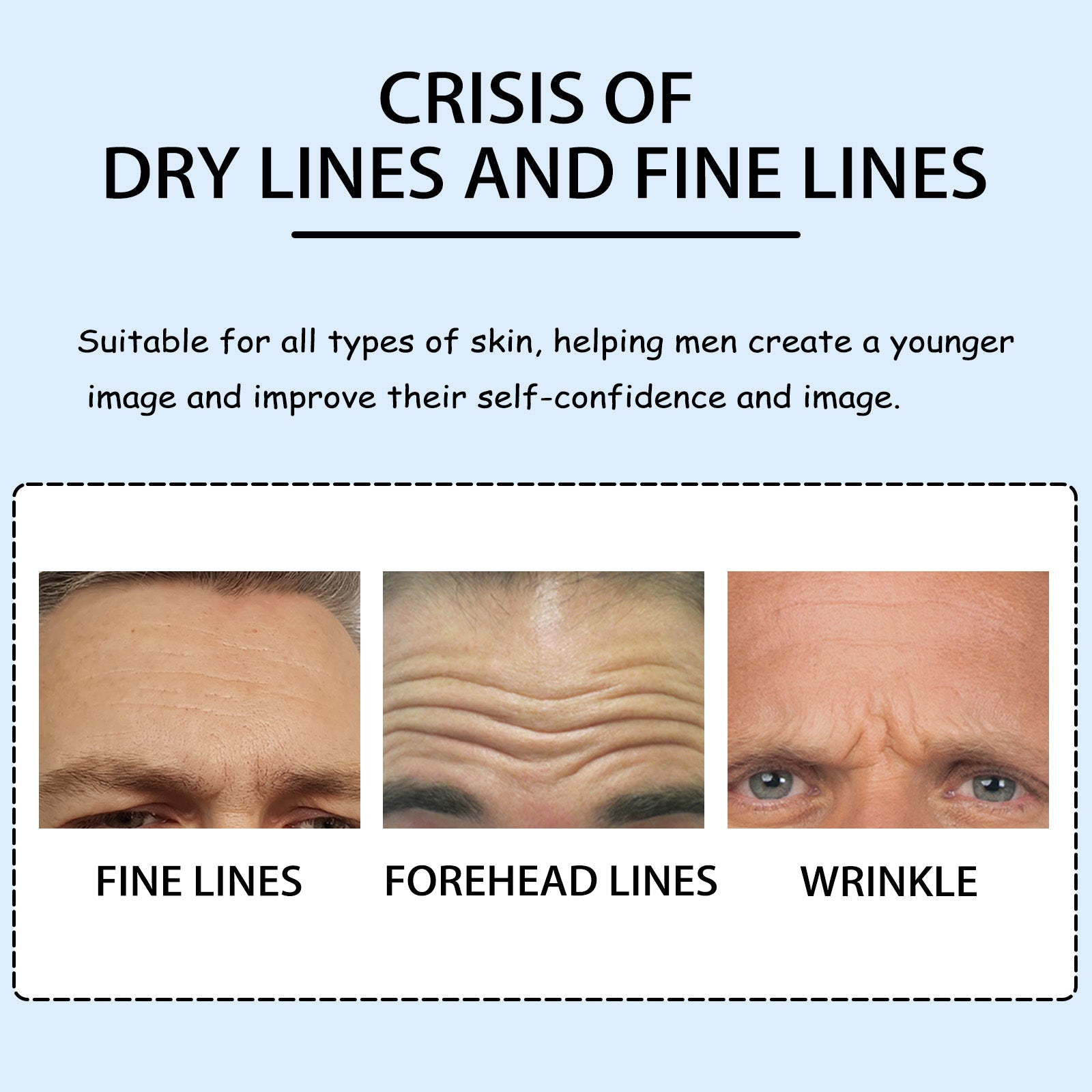 Men's Forehead Wrinkle Patch – Firming & Fine Lines Reducer - Icon Her
